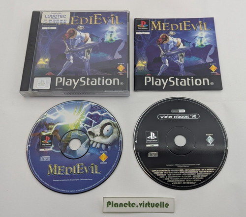 Medievil playstation ps1 psone - ps1,