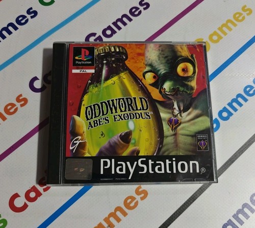 Ps1 oddworld abe exoddus - ps1,