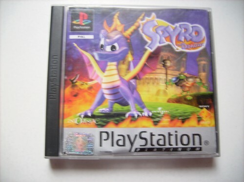 Spyro the dragon platinum - dragon, ps1