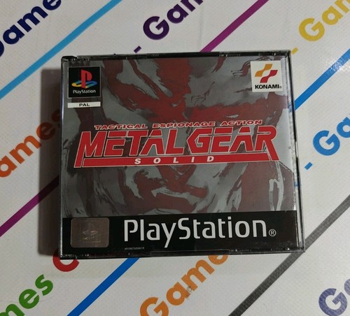 Ps1 metal gear solid pal - ps1,