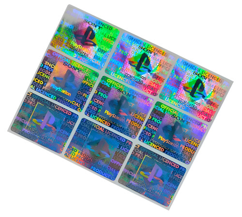Nuovi stickers hologram - 9x,