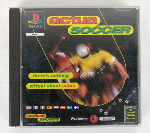 Actua soccer play station - station, 1