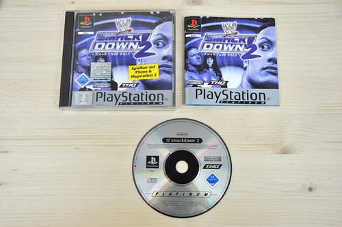 Ps1 wwf smackdown - wwf,